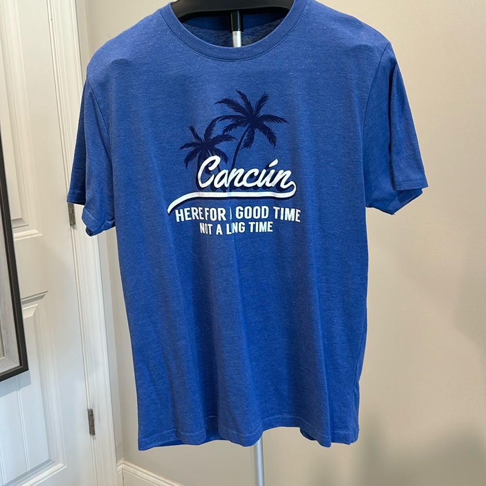 Blue T-Shirt Cancun